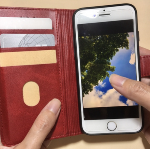 手帳型スマホケースはやめとけ