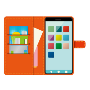 手帳型スマホケースはやめとけ